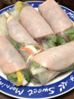 野菜が欲しい時に最適!カンタン生春巻き☆-レシピのメイン写真