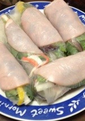 野菜が欲しい時に最適！カンタン生春巻き☆-レシピのメイン写真