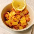 ✿鶏膝軟骨とジャガイモの唐揚粉焼き