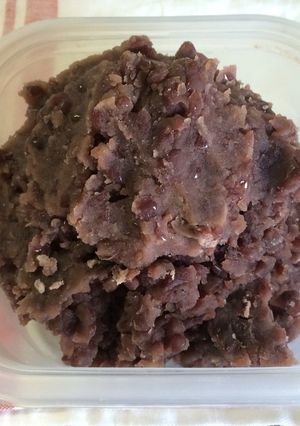 くどくない美味しい粒あん-レシピのメイン写真