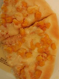 簡単めんたいマヨコーンピザ-レシピのメイン写真