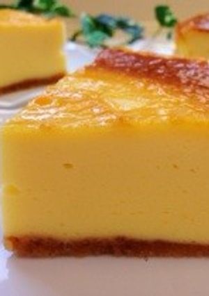 チーズケーキ ミキサーで混ぜて焼くだけ-レシピのメイン写真
