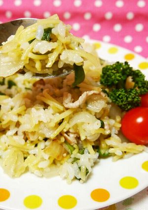 うま塩ドレッシングde簡単そばめし☆-レシピのメイン写真