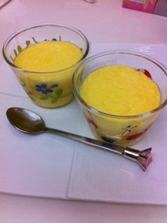 鍋orフライパンで作る簡単ヘルシープリン-レシピのメイン写真