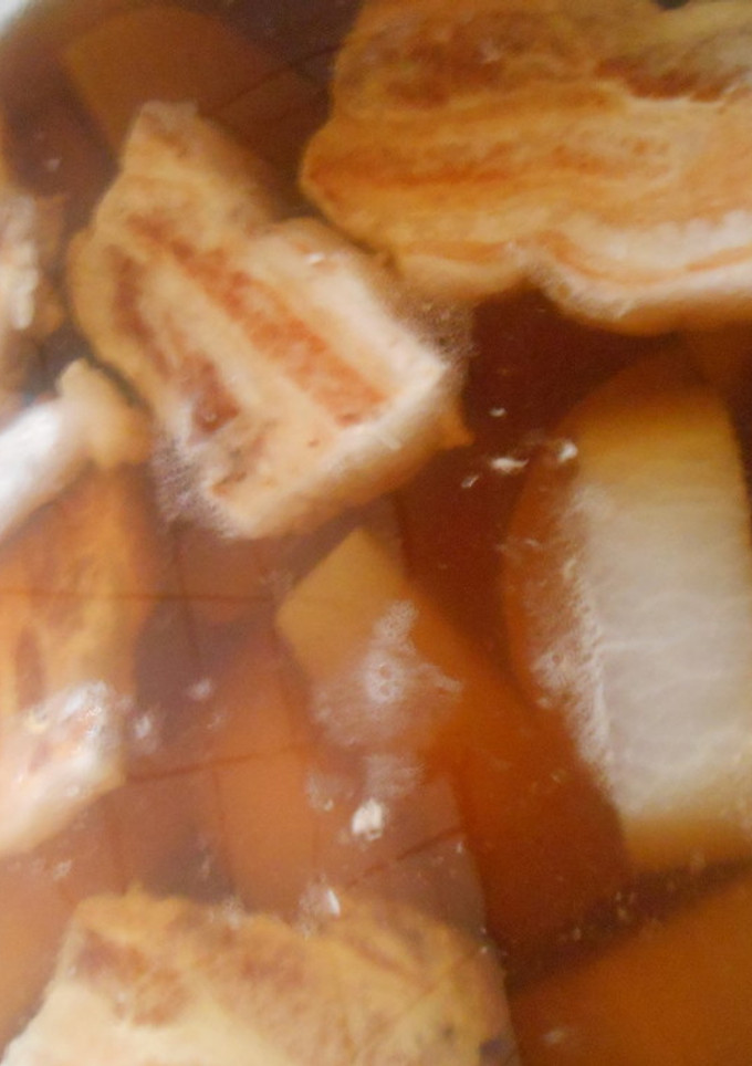 本つゆで豚ばら肉と大根の煮物-レシピのメイン写真