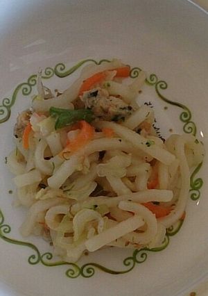 離乳食後期 手づかみOK焼きうどん-レシピのメイン写真