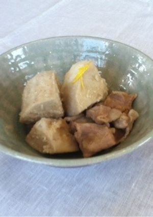 京イモで煮物-レシピのメイン写真
