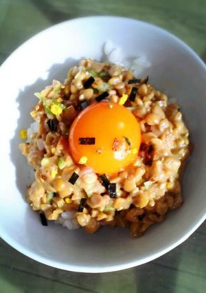 食感美味しい納豆ごはん-レシピのメイン写真