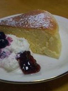 スフレチーズケーキ-レシピのメイン写真