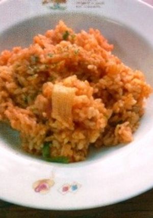 簡単☆ケチャップ納豆チャーハン-レシピのメイン写真