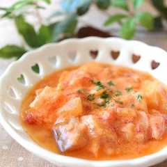 รูปของ トマトクリーム・ミネストローネ