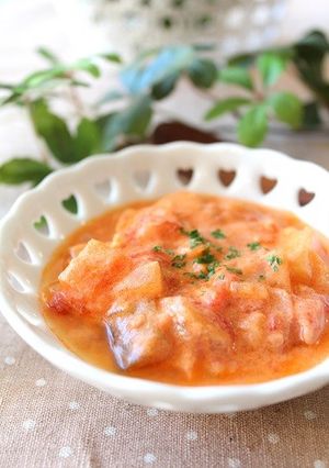 トマトクリーム・ミネストローネ-レシピのメイン写真