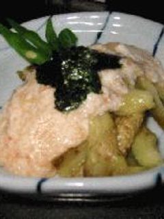 焼きナスのたらこソース-レシピのメイン写真