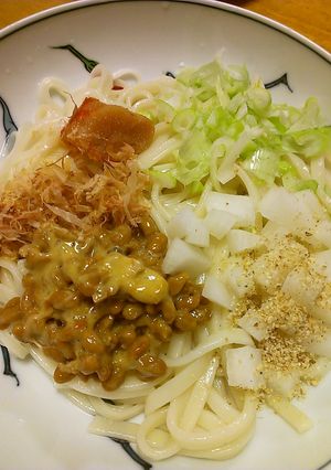 好きなもの全部乗せ!欲張りな冷しうどん-レシピのメイン写真