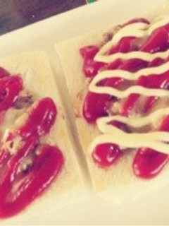 納豆トースト-レシピのメイン写真