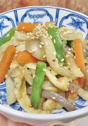 大根と野菜の彩り五目きんぴら-レシピのメイン写真