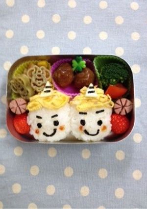 キャラ弁☆節分の鬼さん♪-レシピのメイン写真