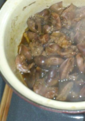 鶏肝と砂ずりの佃煮-レシピのメイン写真