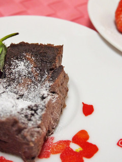 板チョコでバレンタインのガトーショコラ-レシピのメイン写真