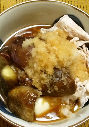 簡単！茄子と豆腐のみぞれ煮風-レシピのメイン写真