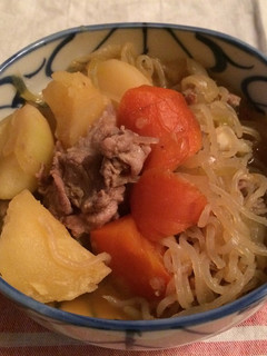 豚コマで肉じゃが(詳しい手順付き)-レシピのメイン写真