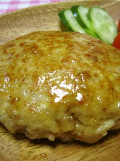 豚挽きde照焼き豆腐ハンバーグ-レシピのメイン写真
