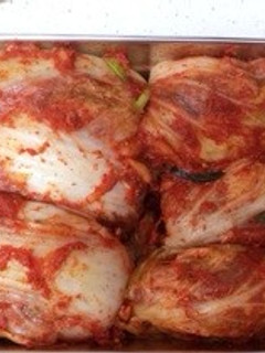 自家製白菜キムチ漬 (ペチュキムチ)-レシピのメイン写真