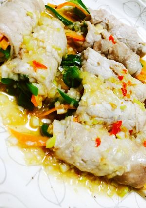 彩り野菜の豚の肉巻き★-レシピのメイン写真