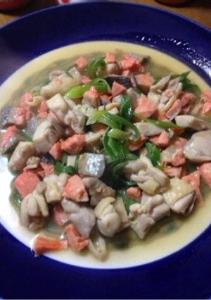 とり鮭炒め-レシピのメイン写真