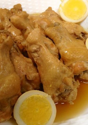 軟骨まで美味しい!鶏手羽煮-レシピのメイン写真