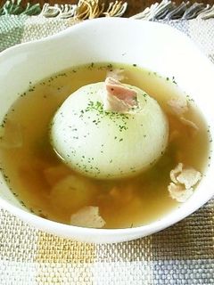 レンジで簡単♪新玉ねぎの丸ごとスープ-レシピのメイン写真
