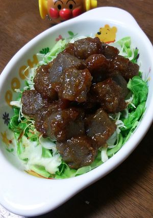 こんにゃくの焼き肉♪-レシピのメイン写真