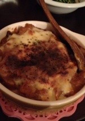 じゃがいもときのこの生姜カレーグラタン♥-レシピのメイン写真