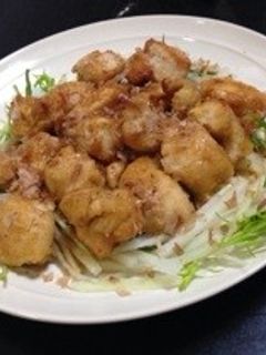 簡単 和風唐揚げ*サラダ付-レシピのメイン写真