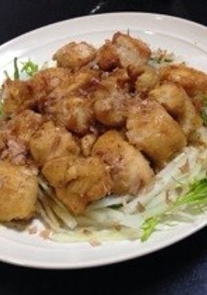 簡単 和風唐揚げ*サラダ付-レシピのメイン写真