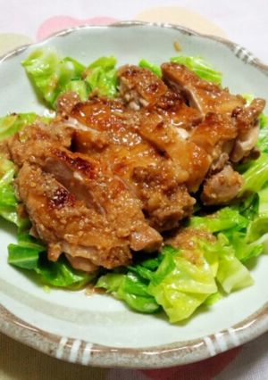 鶏もも肉の味噌ダレ焼き-レシピのメイン写真