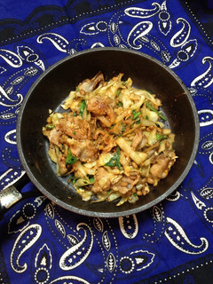 豚肉と納豆のピリ辛味噌チャンプル-レシピのメイン写真