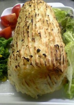 ミートローフのマッシュポテト包み焼き-レシピのメイン写真