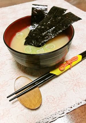 海苔のおみそ汁♪-レシピのメイン写真