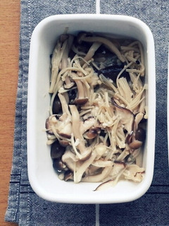 ルクエで簡単*塩麹きのこ-レシピのメイン写真