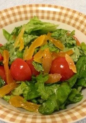 ドライあんずのサラダ-レシピのメイン写真