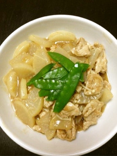 豚肉と大根の干しえび炒め-レシピのメイン写真