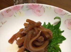 酒の肴▶︎刺身イカの柚子醤油漬け-レシピのメイン写真