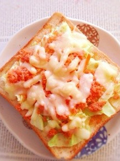 ちゃんちゃん焼き風トースト♪-レシピのメイン写真