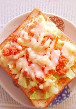 ちゃんちゃん焼き風トースト♪-レシピのメイン写真