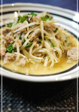 ニラモヤシの味噌炒め-レシピのメイン写真