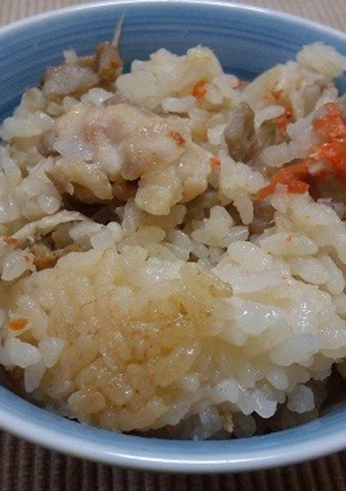 お焦げを作って炊き込みご飯-レシピのメイン写真