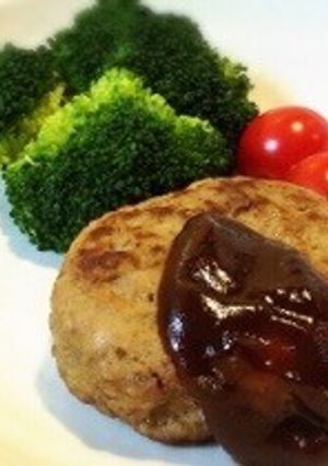 ふわふわハンバーグ-レシピのメイン写真