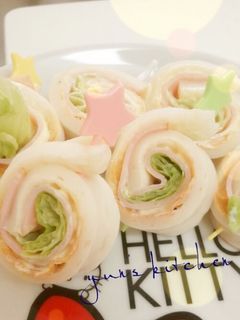 お弁当に★ちくわのくるくるロール-レシピのメイン写真