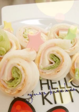 お弁当に★ちくわのくるくるロール-レシピのメイン写真